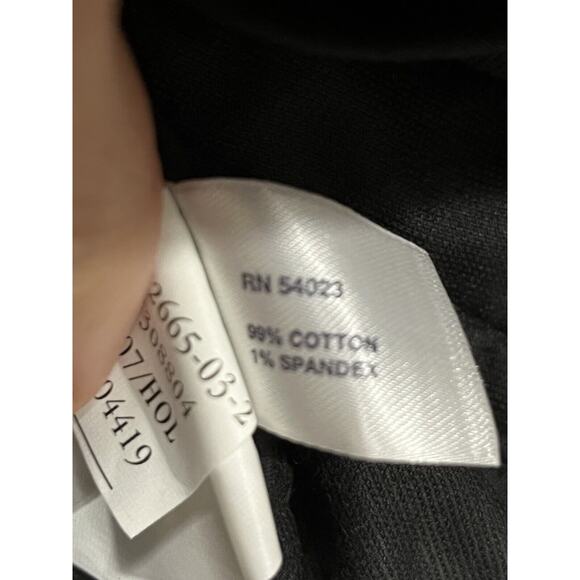 GAP Jacket Womens 18 Black Velvet Button front Pockets Cropped sleeves NEW‎ - Picture 5 of 7